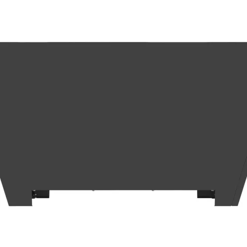  Tűzrakóhely Négyzet Fekete 80x80x40 cm Acél