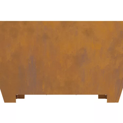  Tűzrakóhely Négyzetes 80x80x40 cm Időjárásálló Acél