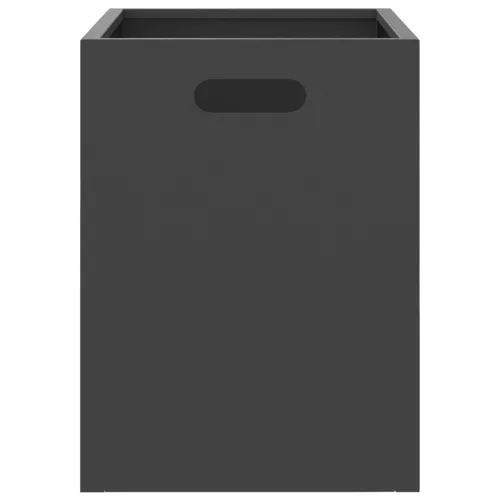  Tűzrakóhely Téglalap alakú Fekete 50x30x40 cm Acél