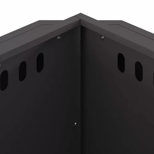  Füstmentes Tűzhely Fekete 58 x 58 x 51 cm