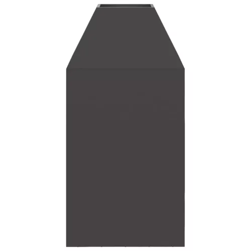  Tűzrakóhely Fekete 50x50x100 cm Acél