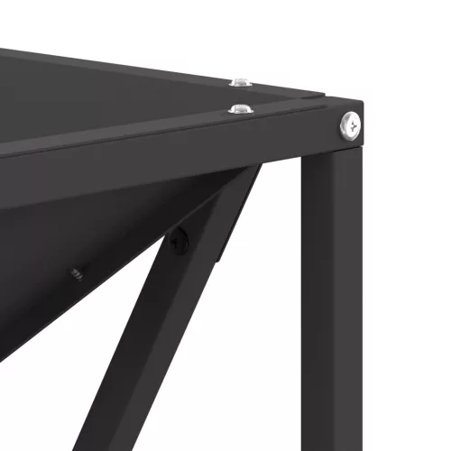  Tűzrakóhely Négyzet Fekete 50x50x35 cm Acél