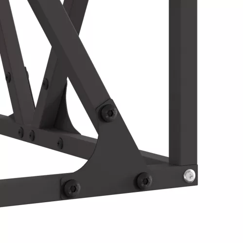  Négyzetes Tűzrakó 50x50x35 cm Időjárásálló Acél