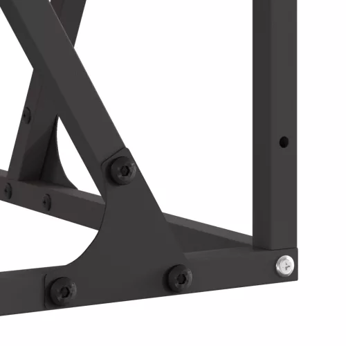  Tűzrakóhely Négyzetes 80x80x40 cm Időjárásálló Acél