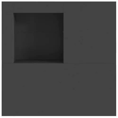  Tűzrakó Fekete 100 x 100 x 30 cm Acél