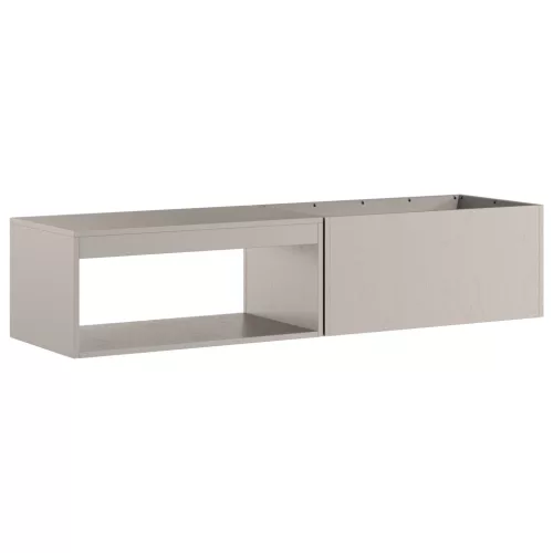  Tűzrakó hely log tárolóval 160x45x35 cm Időjárásálló acél