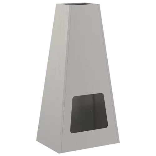  Tűzrakóhely 50x35x100 cm Viharvert Acél