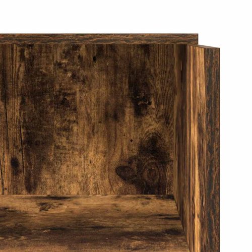  recepciós pult füstös tölgy 55x50x103,5 cm szerelt fa