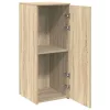  tároló szekrény sonoma tölgy 40x45x103,5 cm szerelt fa