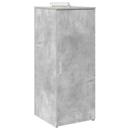  tároló szekrény betonszürke 40x45x103,5 cm szerelt fa