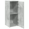  tároló szekrény betonszürke 40x45x103,5 cm szerelt fa
