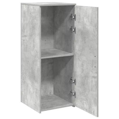  tároló szekrény betonszürke 40x45x103,5 cm szerelt fa