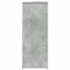  tároló szekrény betonszürke 40x45x103,5 cm szerelt fa