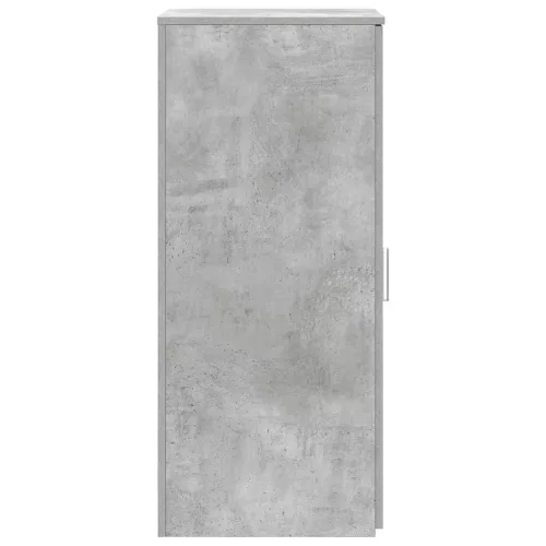  tároló szekrény betonszürke 40x45x103,5 cm szerelt fa