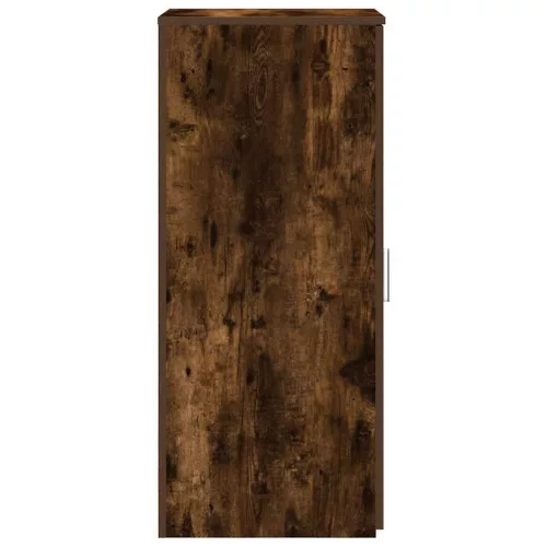  tároló szekrény füstös tölgy 40x45x103,5 cm szerelt fa