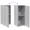 tároló szekrény szürke sonoma 40x45x103,5 cm szerelt fa