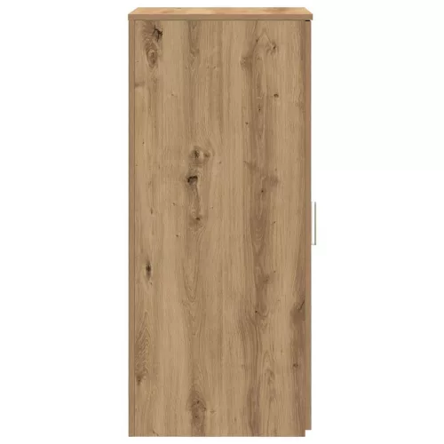  tároló szekrény kézműves tölgy 40x45x103,5 cm szerelt fa