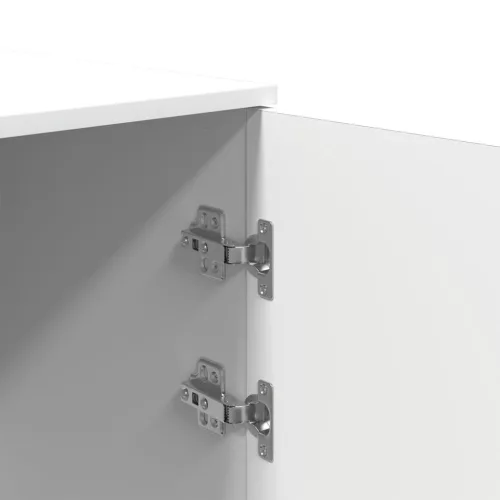  tároló szekrény fehér 50x45x103,5 cm szerelt fa