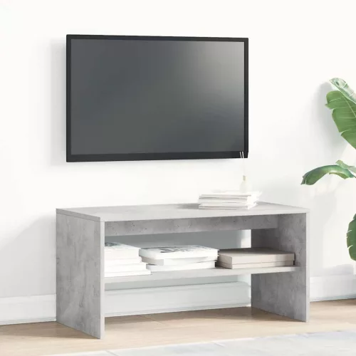  betonszürke forgácslap TV-szekrény 80 x 40 x 40 cm