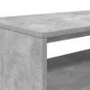  betonszürke forgácslap TV-szekrény 80 x 40 x 40 cm