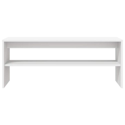  fehér forgácslap TV-szekrény 100 x 40 x 40 cm