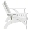  Kerti adirondack szék fehér 75x77x77 cm tömör fa fenyőfa
