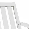  Kerti adirondack szék fehér 75x77x77 cm tömör fa fenyőfa