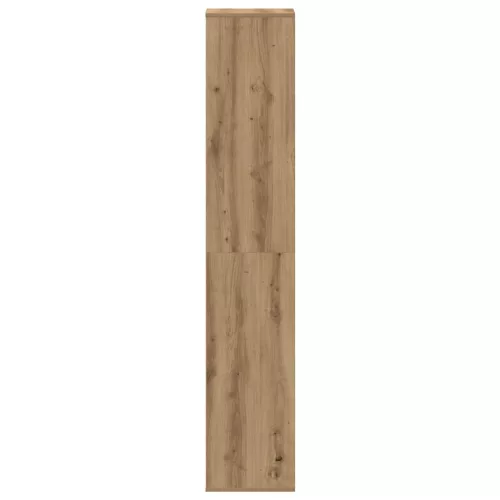  kézműves tölgy szerelt fa cipősszekrény 54 x 34 x 183 cm