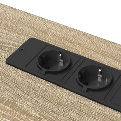  Asztal sonoma tölgy 100 x 50 x 86.5 cm Faanyag