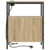  Éjjeli Szekrények 2 pcs sonoma tölgy 30 x 48 x 61 cm Faanyag