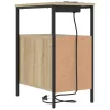  Éjjeli Szekrények 2 pcs sonoma tölgy 30 x 48 x 61 cm Faanyag