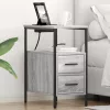  Éjjeli Szekrények 2 pcs Szürke sonoma 30 x 48 x 61 cm Faanyag