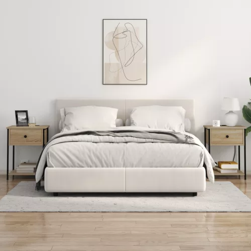  Éjjeliszekrény fiókkal sonoma tölgy 42 x 41 x 56 cm Faanyag