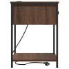  Éjjeli Szekrények 2 pcs barna tölgy 42 x 41 x 56 cm Faanyag