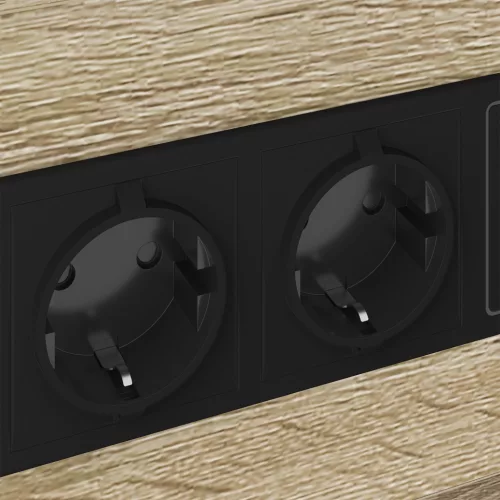  Éjjeliszekrény 2 pcs sonoma tölgy 40 x 31 x 60 cm Faanyag