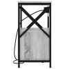  Éjjeliszekrény 2 pcs Szürke sonoma 40 x 31 x 60 cm Faanyag