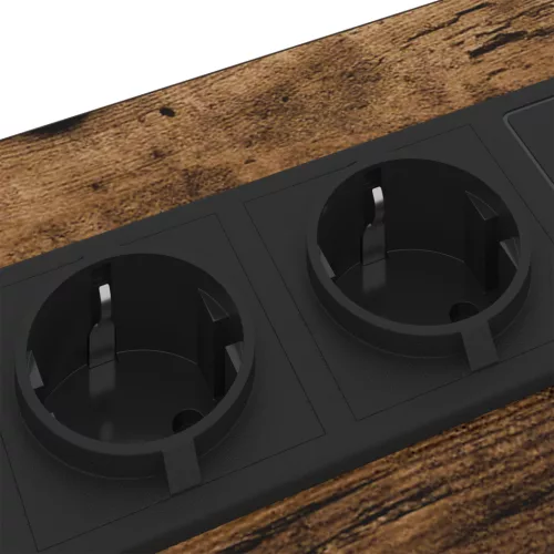  Éjjeli Szekrények 2 pcs Füstölt tölgy 42 x 41 x 61 cm Faanyag