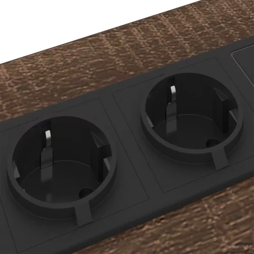  Éjjeliszekrény fiókkal barna tölgy 42 x 41 x 61 cm Faanyag