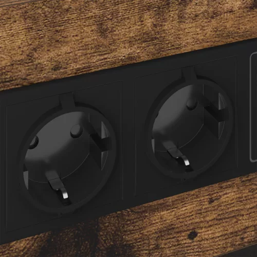  Éjjeli Szekrények 2 pcs Füstölt tölgy 40 x 31 x 60 cm Faanyag