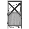  Éjjeli Szekrények 2 pcs Szürke sonoma 40 x 31 x 60 cm Faanyag