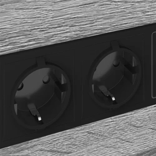  Éjjeli Szekrények 2 pcs Szürke sonoma 40 x 31 x 60 cm Faanyag