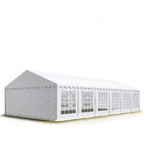 Discontmania Professional Deluxe 5x10 m Festzelt mit 2,6 m Seitenhöhe – 550 g/m² Plane – extra starke Stahlkonstruktion