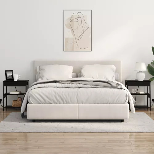  Éjjeli Szekrények 2 pcs Musta tammi 41 x 31 x 51 cm Faanyag