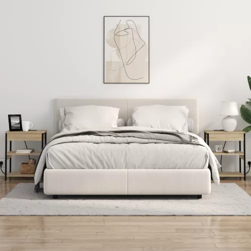  Éjjeli Szekrények 2 pcs sonoma tölgy 41 x 31 x 51 cm Faanyag