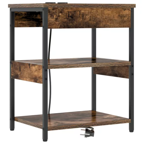  Éjjeli Szekrények 2 pcs Füstölt tölgy 41 x 31 x 51 cm Faanyag