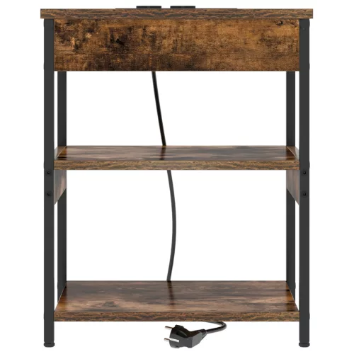  Éjjeli Szekrények 2 pcs Füstölt tölgy 41 x 31 x 51 cm Faanyag