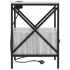  Éjjeliszekrény 2 pcs Szürke sonoma 41.5 x 40.5 x 55 cm Faanyag