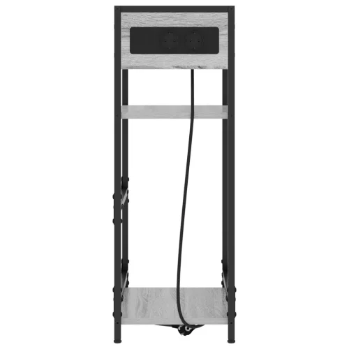  Éjjeliszekrény fiókkal Szürke sonoma 40 x 27 x 76 cm Faanyag