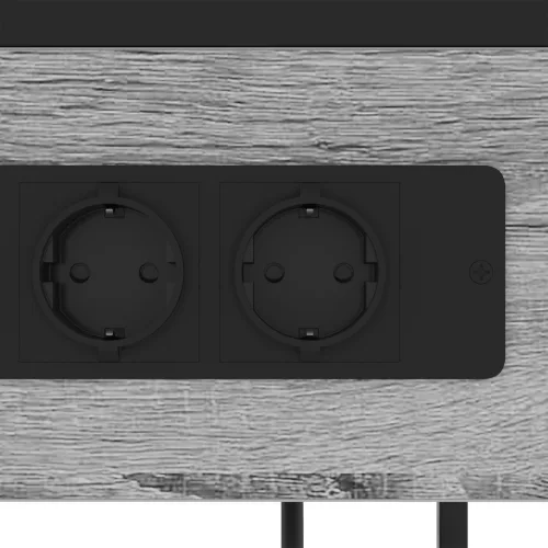  Éjjeliszekrény fiókkal Szürke sonoma 40 x 27 x 76 cm Faanyag