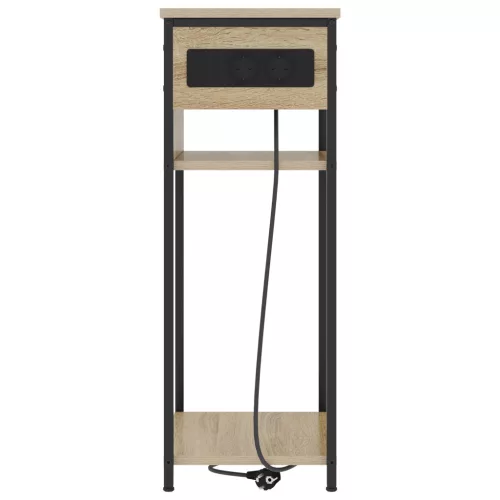  Éjjeliszekrény sonoma tölgy 28.1 x 40.9 x 75 cm Faanyag